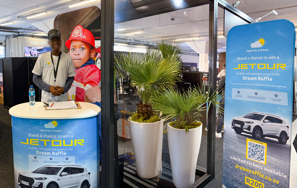 How Branded Banners Helped Reach For A Dream Shine at the Festival of Motoring